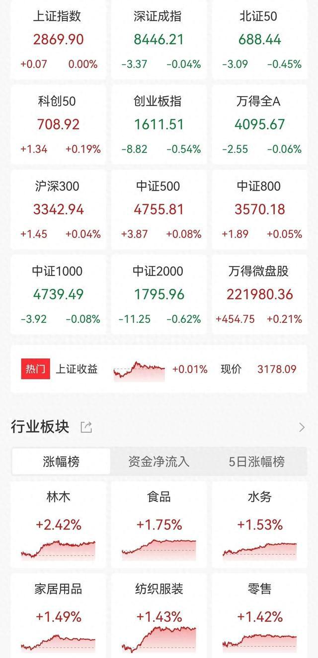 A股收評 三大指數持續調整，種業與維生素逆勢爆發，2700余股下跌成交縮量